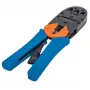 Intellinet yleinen modulaarinen puristustyökalu liittimille, RJ45-, RJ12- ja RJ11-modulaariliittimille