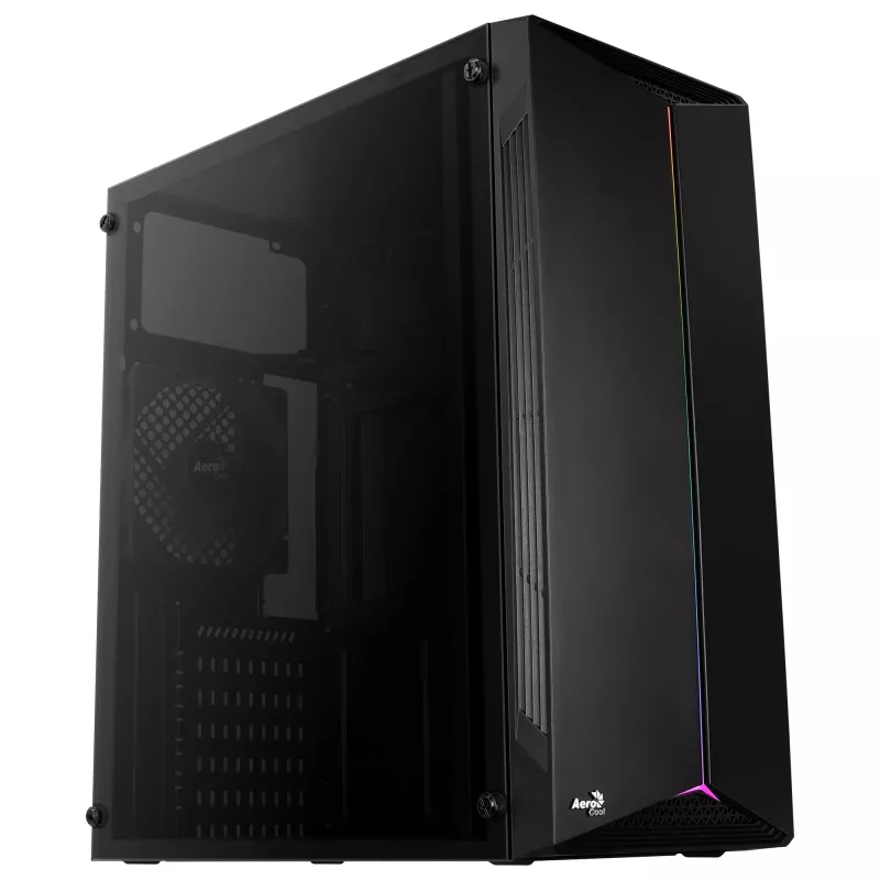 Aerocool Split Midi Tower musta