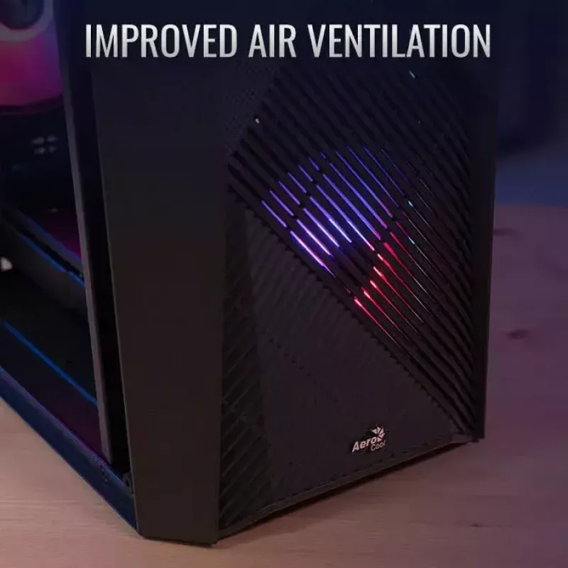 Aerocool PGS Raider Mini-G-BK-v3 tietokonekotelo, musta