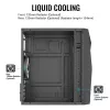 Aerocool PGS Raider Mini-G-BK-v3 tietokonekotelo, musta