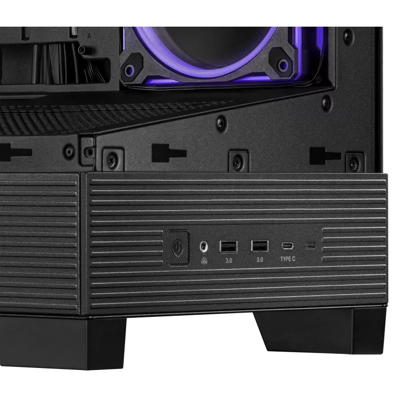 ASUS A31 Plus TG ARGB MUSTA Midi Tower