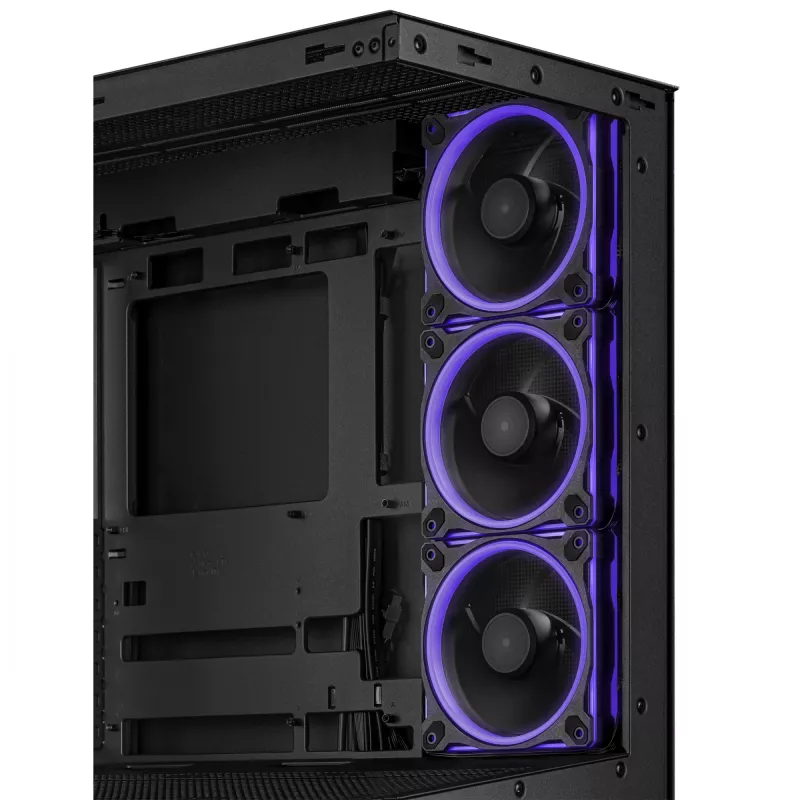 ASUS A31 Plus TG ARGB MUSTA Midi Tower