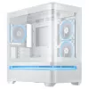 ASUS PRIME AP202 ARGB Midi Tower valkoinen