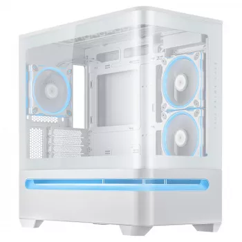 ASUS PRIME AP202 ARGB Midi Tower valkoinen