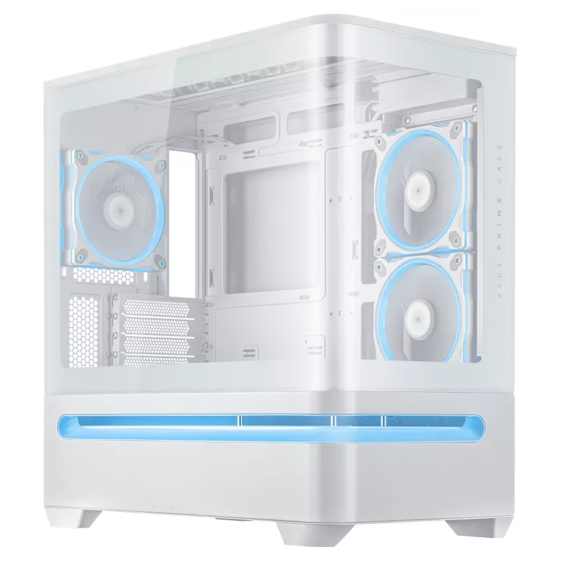 ASUS PRIME AP202 ARGB Midi Tower valkoinen