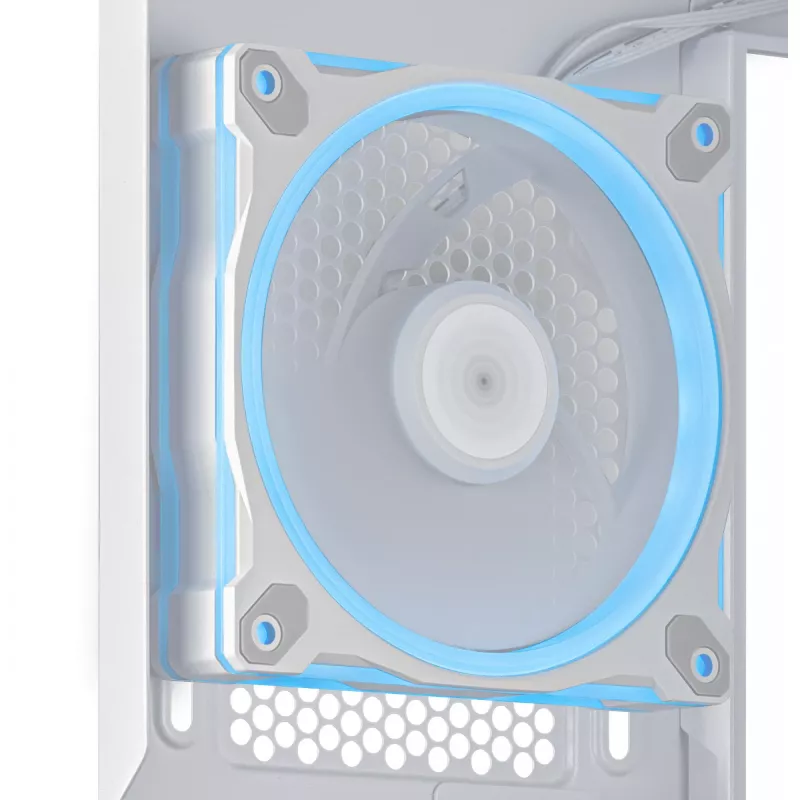 ASUS PRIME AP202 ARGB Midi Tower valkoinen