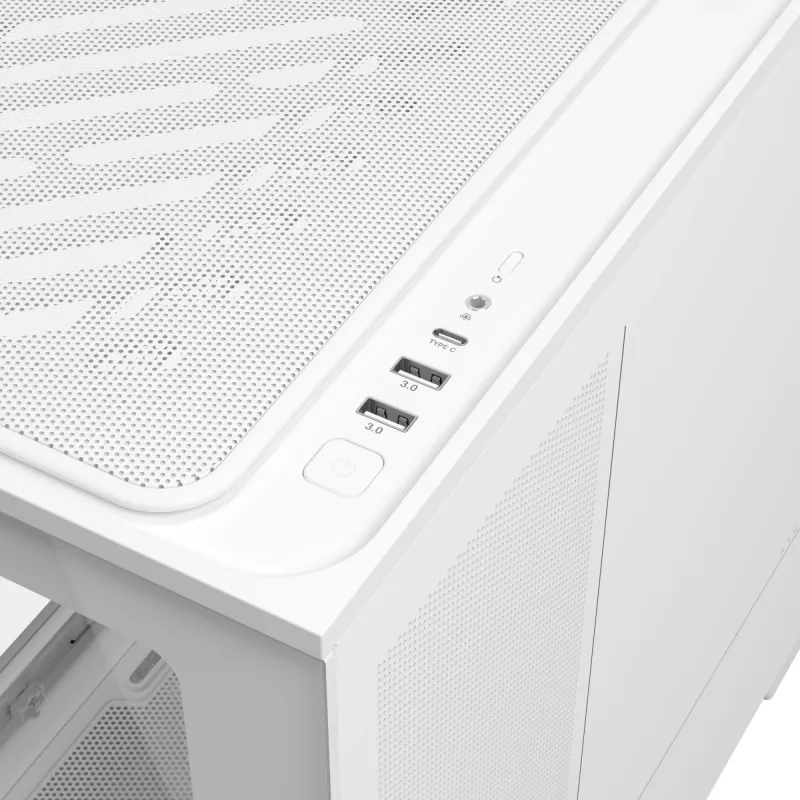 ASUS PRIME AP202 ARGB Midi Tower valkoinen