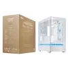 ASUS PRIME AP202 ARGB Midi Tower valkoinen