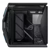 PC-kotelo ASUS ROG Hyperion GR701 BTF Edition Tower — musta, karkaistu lasi, tuki E-ATX/ATX/microATX, 46 cm GPU, 420 mm yläjäähdytin
