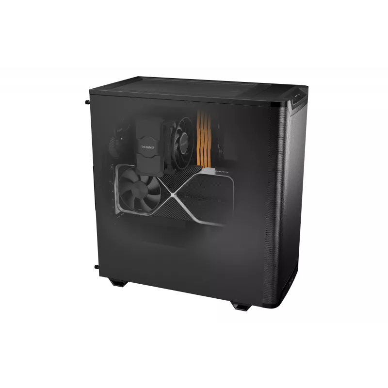 PC-kotelo be quiet! PURE BASE 501 Airflow Midi Tower musta