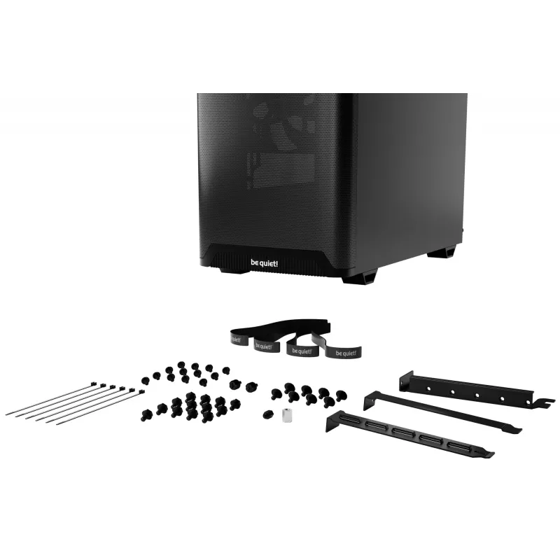 PC-kotelo be quiet! PURE BASE 501 Airflow Midi Tower musta