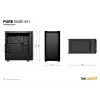 PC-kotelo be quiet! PURE BASE 501 Airflow Midi Tower musta