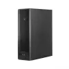 Chieftec UNI Series BE-10B-300 pienikokoinen tietokonekotelo, microATX/Mini-ITX, 300 W TFX -virtalähteellä, 2x USB 3.2 Gen 1, 2x USB 2.0, musta