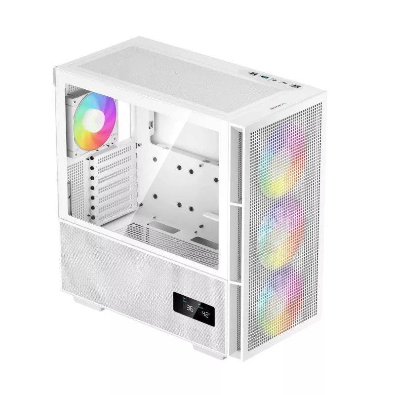 DEEPCOOL CH560 DIGITAL WH Midi Tower -kotelo - valkoinen