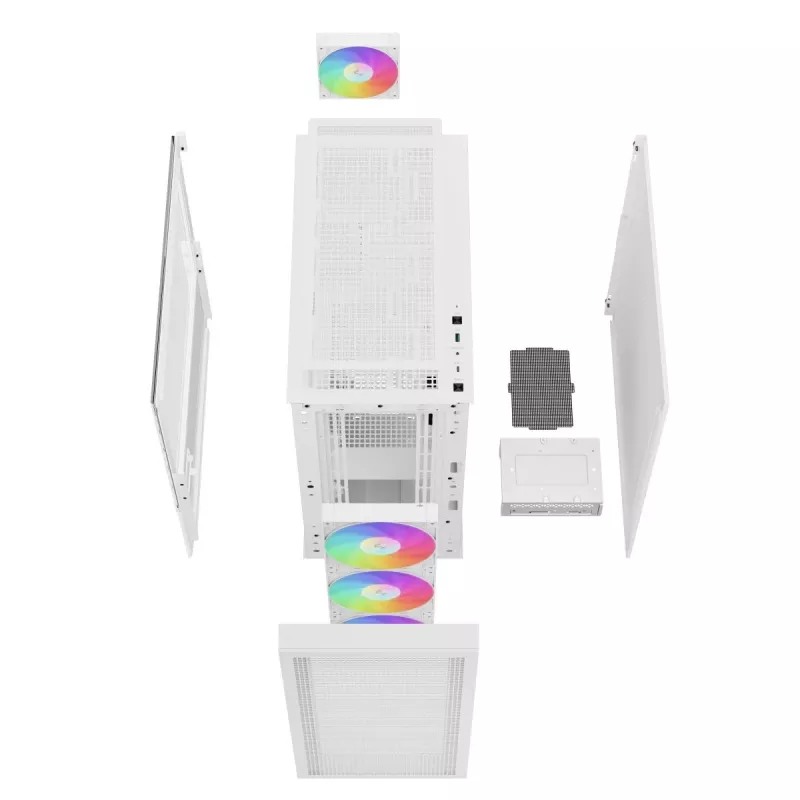 DEEPCOOL CH560 DIGITAL WH Midi Tower -kotelo - valkoinen