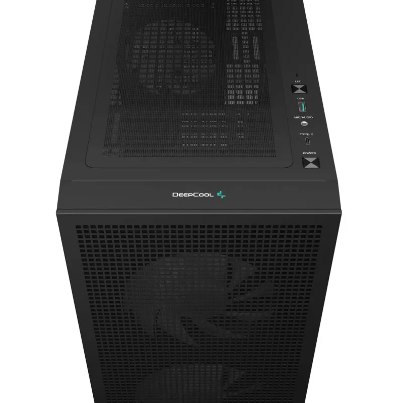 DEEPCOOL Ch360 Digital Micro Tower -kotelo – musta