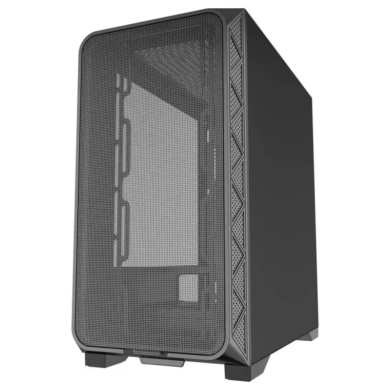 Tietokonekotelo Gembird CCC-FC-MK200 ATX-kotelo musta