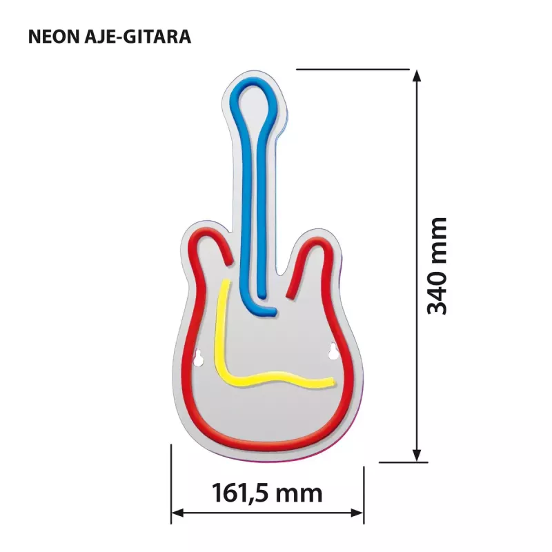 Activejet AJE-NEON GUITAR LED-neonvalo