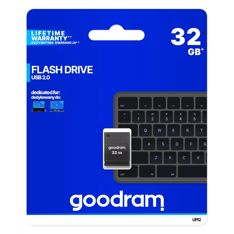 Goodram UPI2 USB-muistitikku 32 GB USB Type-A 2.0 musta
