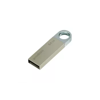 Goodram UUN2 USB-muistitikku 64 GB USB Type-A 2.0 hopea