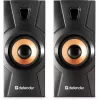 DEFENDER Aurora S8 langallinen pöytäkaiutin — 2.0, 8 W RMS, USB-virransyöttö, 3,5 mm, musta