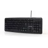 GEMBIRD KB-U-103 Standard - näppäimistö - langallinen USB - musta - Qwerty US/Int'l