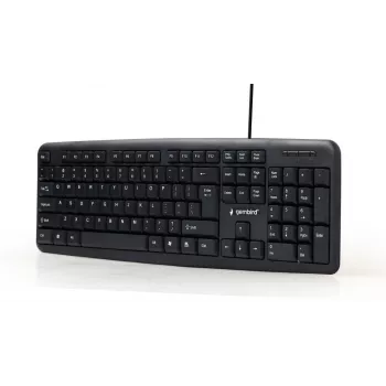 GEMBIRD KB-U-103 Standard - näppäimistö - langallinen USB - musta - Qwerty US/Int'l