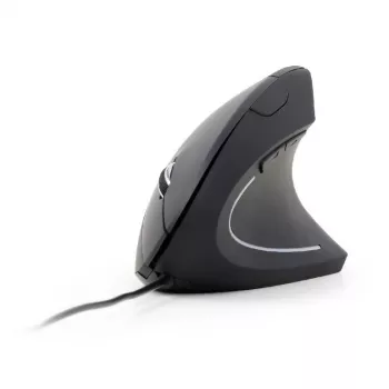 GEMBIRD optinen hiiri MUS-ERGO-01 - ergonominen, 6 painiketta, rulla, USB, musta