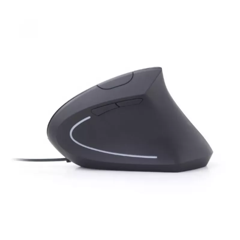 GEMBIRD optinen hiiri MUS-ERGO-01 - ergonominen, 6 painiketta, rulla, USB, musta