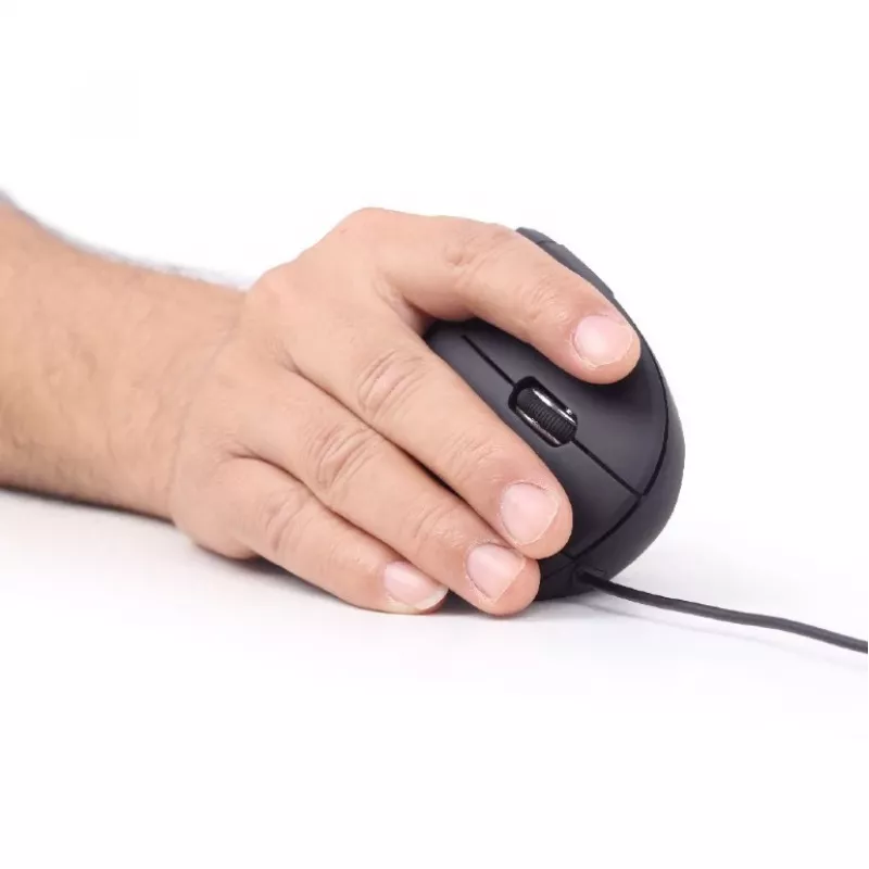 GEMBIRD optinen hiiri MUS-ERGO-01 - ergonominen, 6 painiketta, rulla, USB, musta