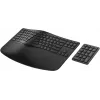 HP 965 ergonominen langaton näppäimistö, täysikokoinen (100%), langaton, RF Wireless + Bluetooth, kalvomalli, QWERTY, musta