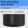 HP 965 ergonominen langaton näppäimistö, täysikokoinen (100%), langaton, RF Wireless + Bluetooth, kalvomalli, QWERTY, musta