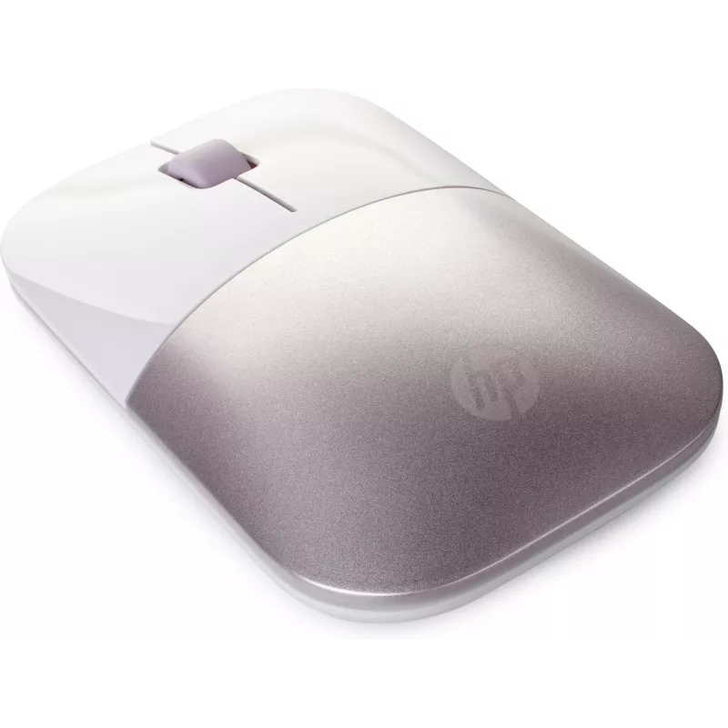 HP langaton hiiri Z3700 – valkoinen/pinkki, molempikätinen, RF langaton, 1200 dpi, pinkki, valkoinen