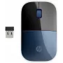 HP langaton hiiri Z3700, molempikätinen, Blue LED, RF langaton, 1200 DPI, musta, sininen