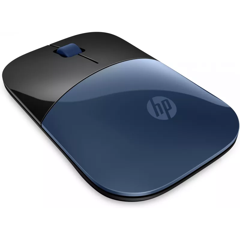 HP langaton hiiri Z3700, molempikätinen, Blue LED, RF langaton, 1200 DPI, musta, sininen