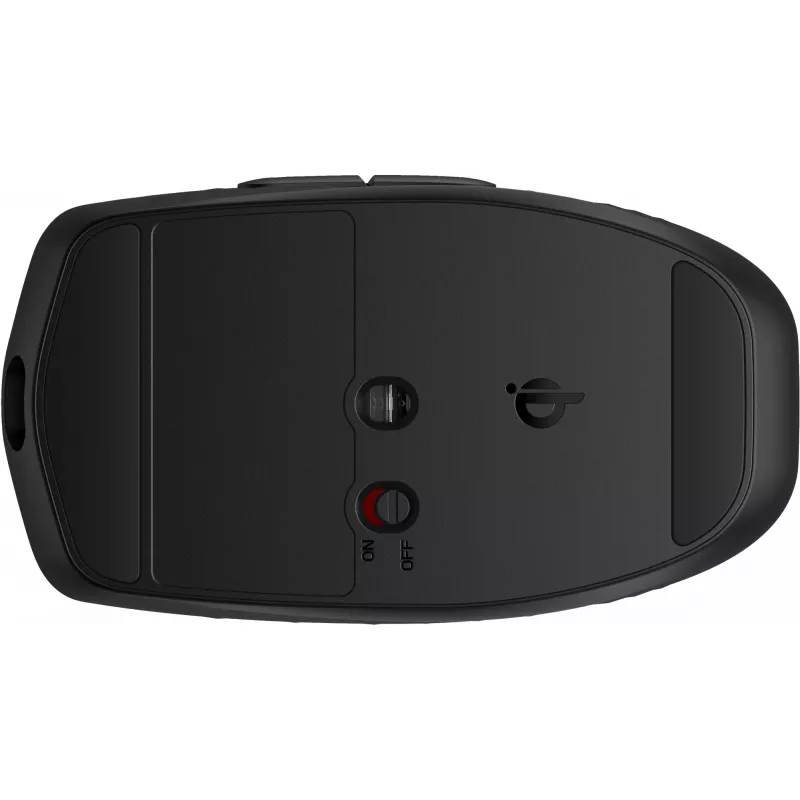 HP 690 ladattava langaton hiiri, molempikätinen, Bluetooth, 4000 DPI, musta