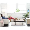 Techly ICTB9801TB -näppäimistö universaali RF langaton + Bluetooth QWERTY US English musta