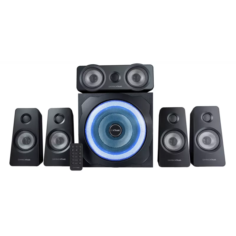 Trust GXT 658 Tytan 5.1 -kaiutinsarja 90 W universaali musta 5.1 kanavaa