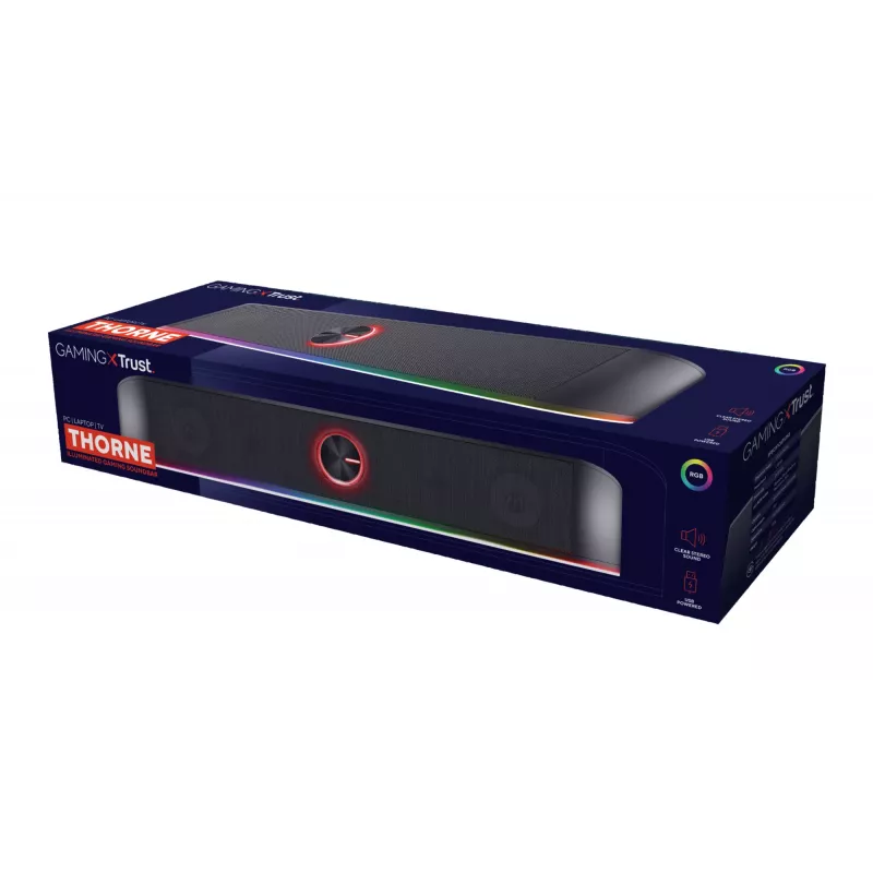 Trust GXT 619 Thorne musta 2.0 kanavaa 6 W