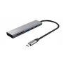 Trust Halyx USB 3.2 Gen 1 (3.1 Gen 1) Type-C 104 Mbit/s alumiini