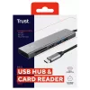 Trust Halyx USB 3.2 Gen 1 (3.1 Gen 1) Type-C 104 Mbit/s alumiini