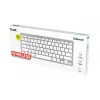 Trust 24651 langaton QWERTY US English -näppäimistö, hopea