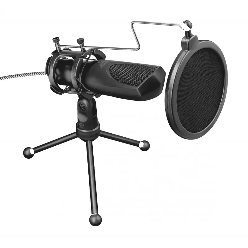 Trust GXT 232 Mantis musta PC-mikrofoni