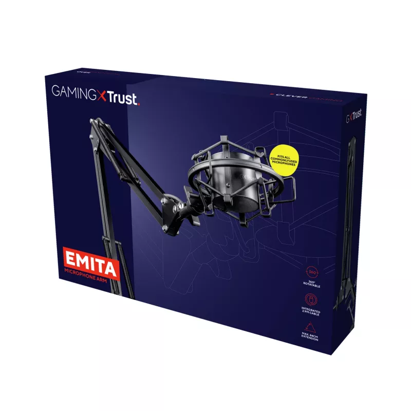 Trust GXT 253 Emita Broadcast -mikrofoniteline