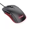 Trust GXT 922 YBAR pelihiiri oikeakätisille, USB Type-A, optinen, 7200 DPI