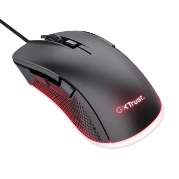 Trust GXT 922 YBAR pelihiiri oikeakätisille, USB Type-A, optinen, 7200 DPI