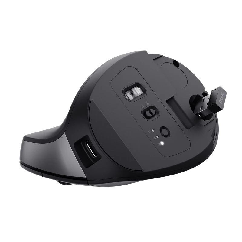 Trust Bayo+ -hiiri toimisto oikeakätinen RF Wireless + Bluetooth optinen 2400 DPI
