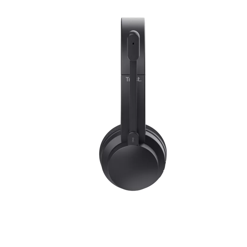 Trust Ayda -kuulokemikrofoni langallinen & langaton panta puhelut/musiikki USB-C Bluetooth musta