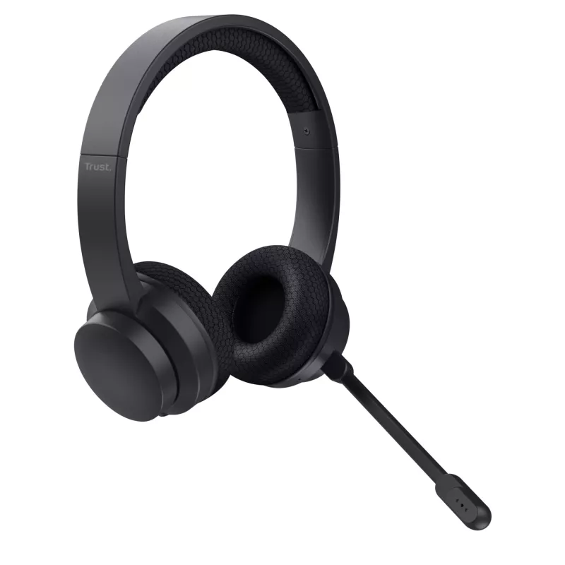 Trust Ayda -kuulokemikrofoni langallinen & langaton panta puhelut/musiikki USB-C Bluetooth musta
