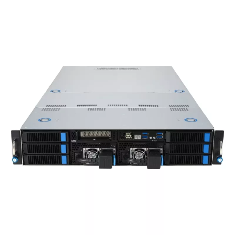 ASUS 90SF0251-M004X0 palvelinrunko Intel C741 rack (2U) musta, teräs